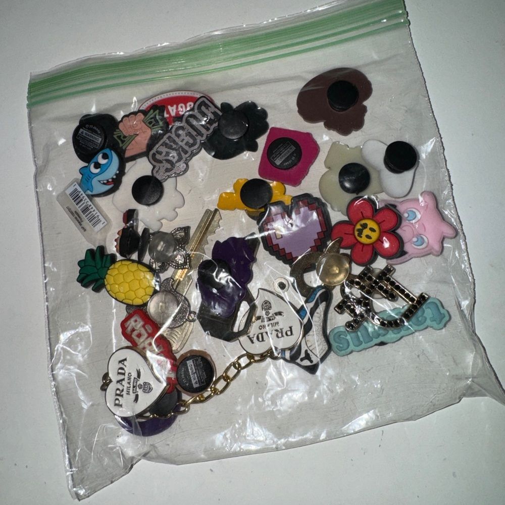 Bag of Croc Charms